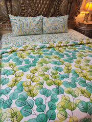 4 Pieces Pure Cotton Comforter set