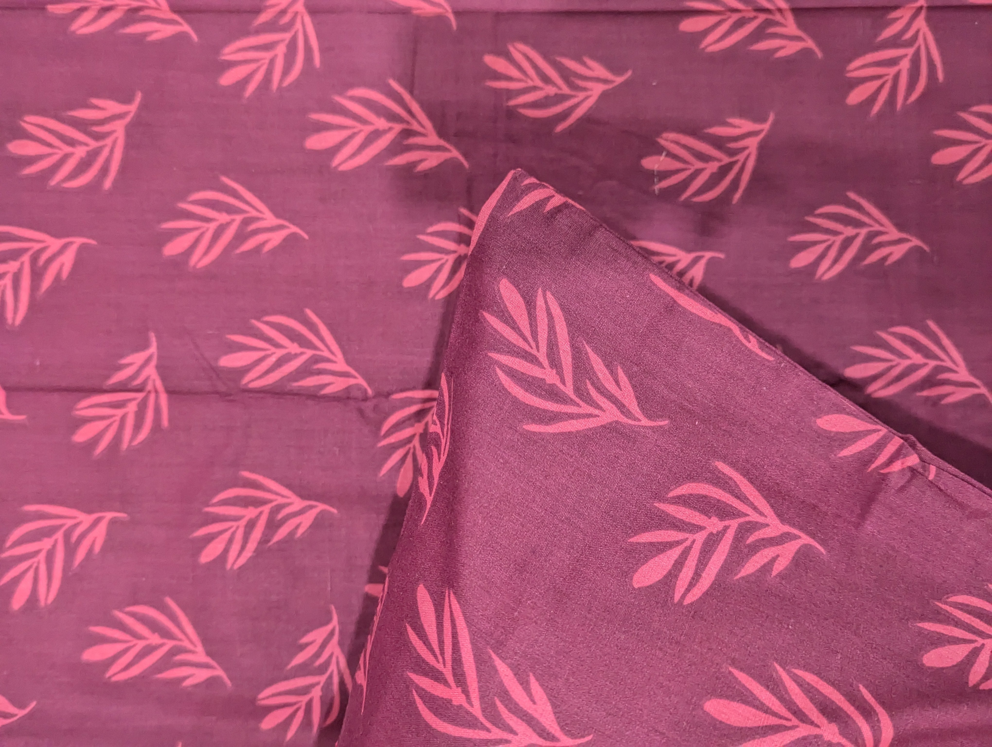 3 Pieces Pure cotton Bedsheet