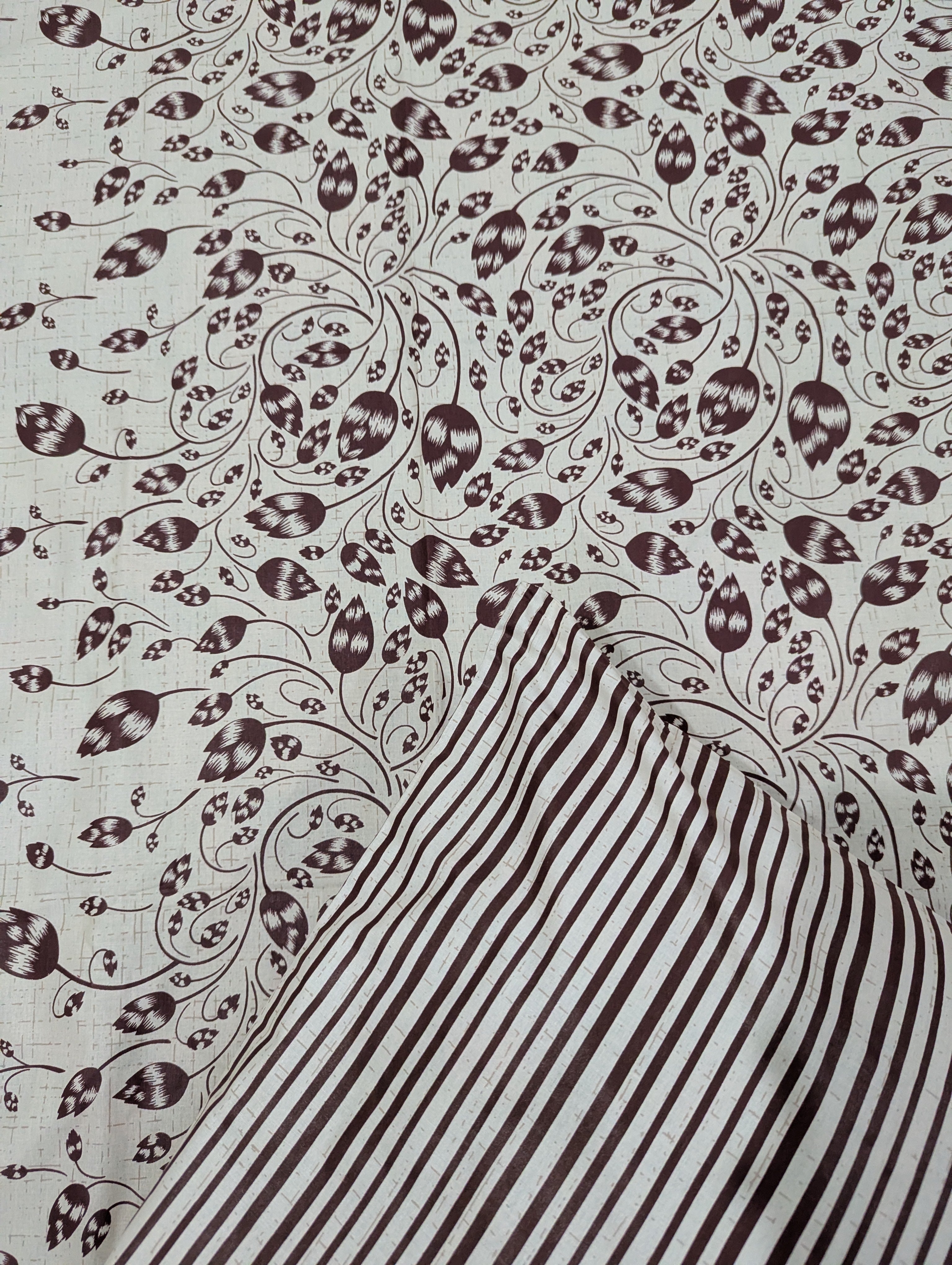 5 Pieces Pure Cotton Bedsheet