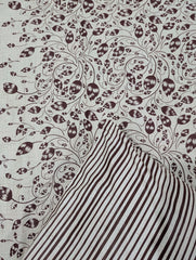 5 Pieces Pure Cotton Bedsheet