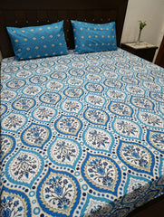 5 Pieces Pure Cotton Bedsheet