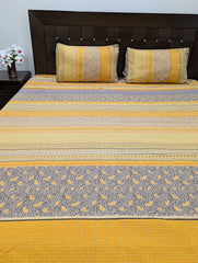Crystal Cotton Bedsheet with 2 pillow covers