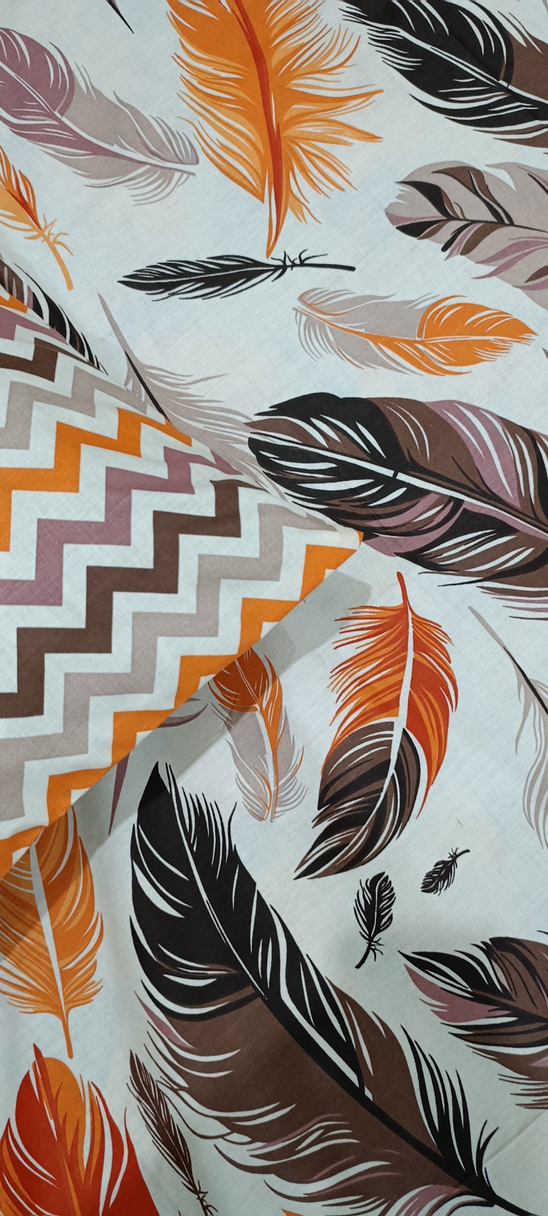 5 Pieces Pure Cotton Bedsheet