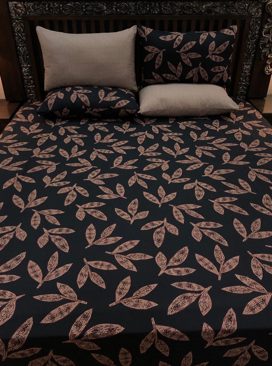 5 Pieces Pure Cotton Bedsheet