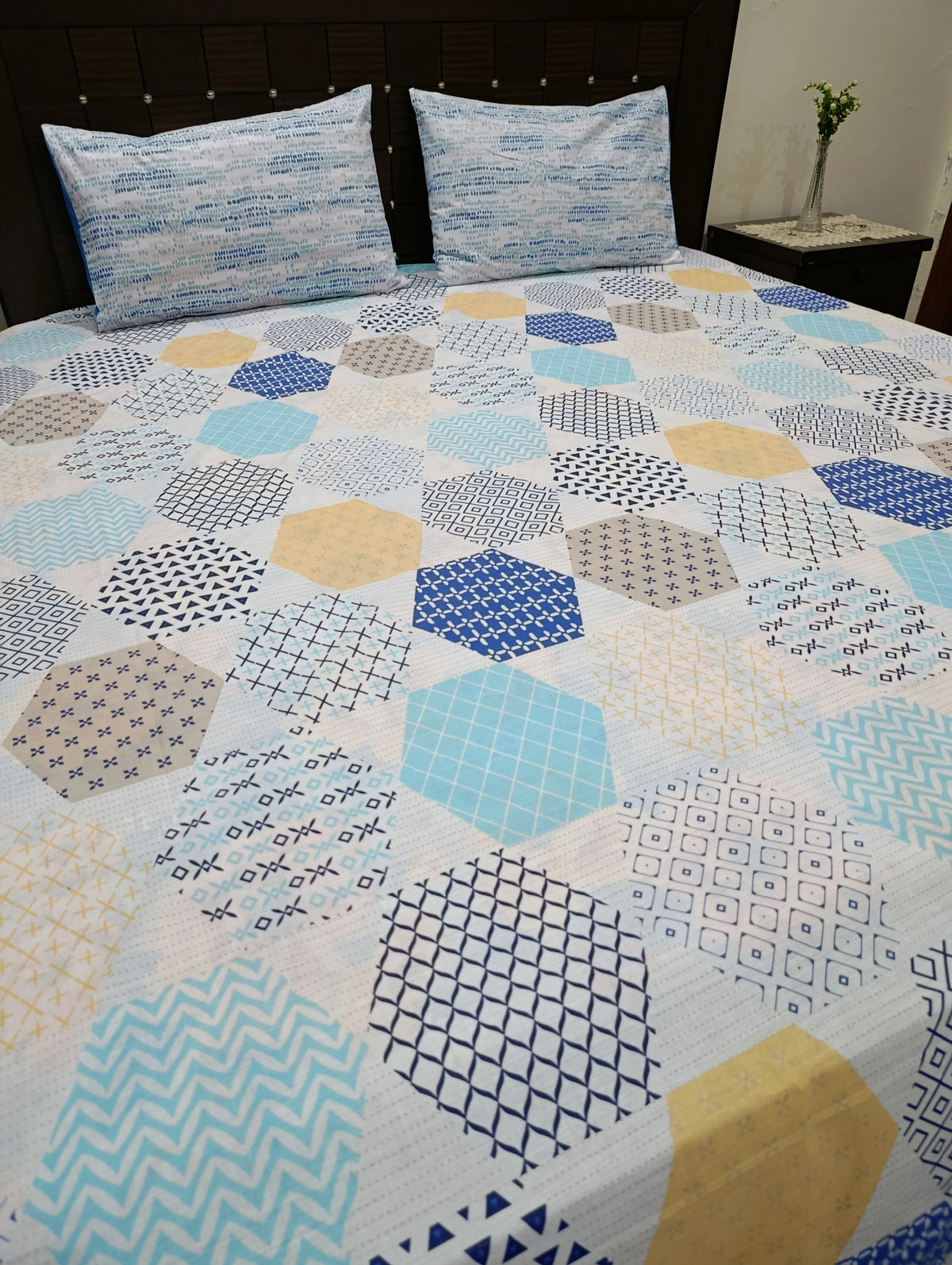 5 Pieces Export Quality Cotton Bedsheet