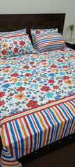 5 Pieces Pure Cotton Bedsheet