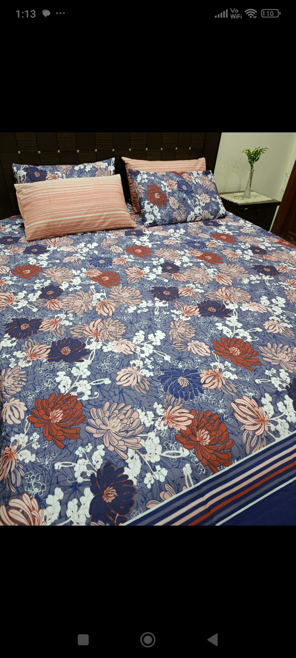 5 Pieces Export Quality Cotton Bedsheet