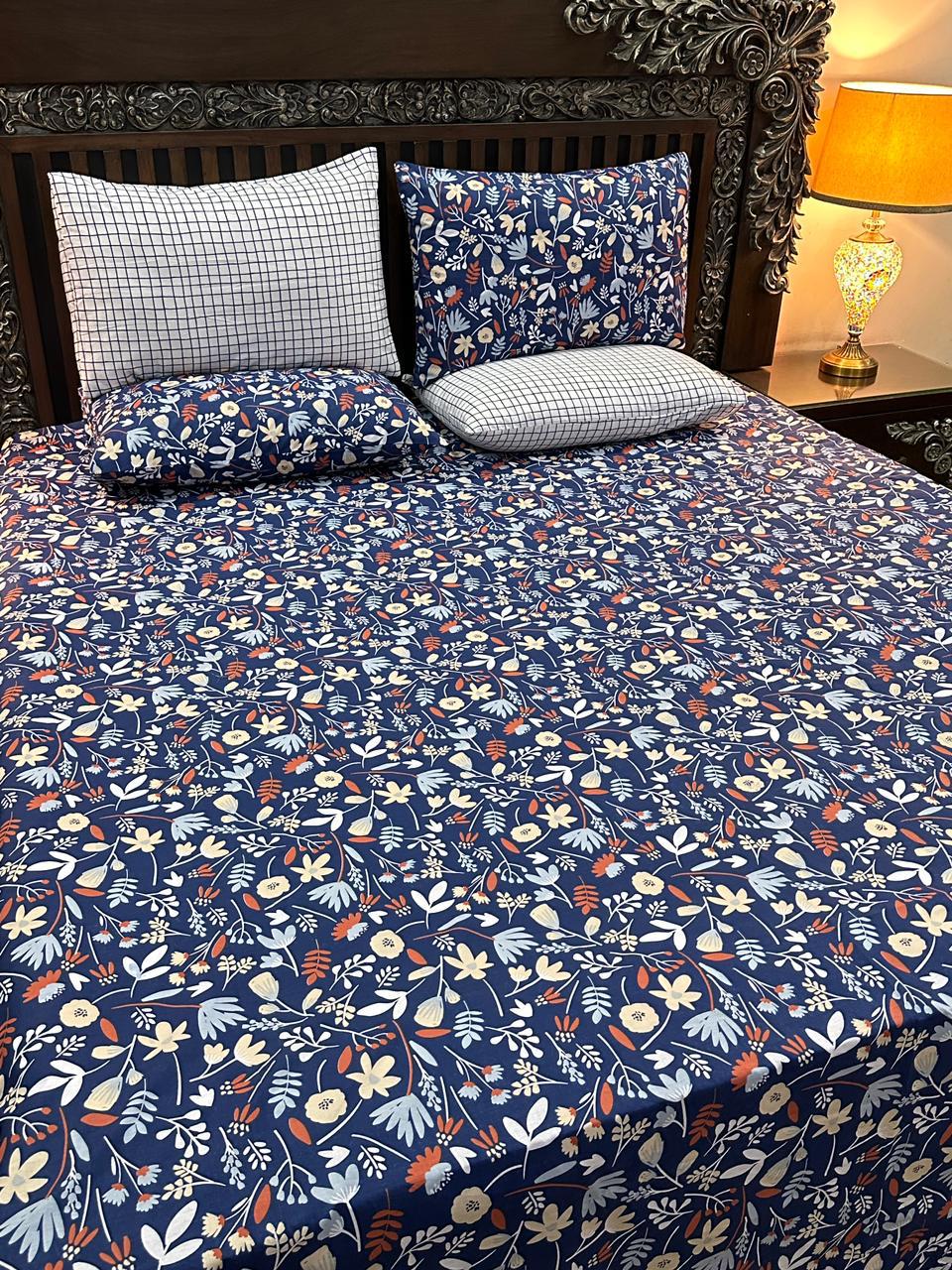 5 Pieces Export Quality Cotton Bedsheet
