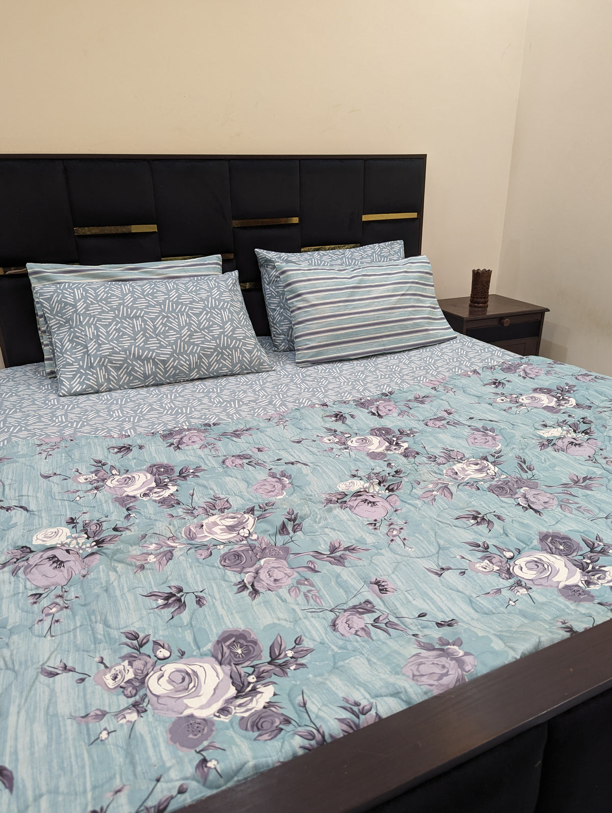 6 Pieces Pure Cotton Comforter set