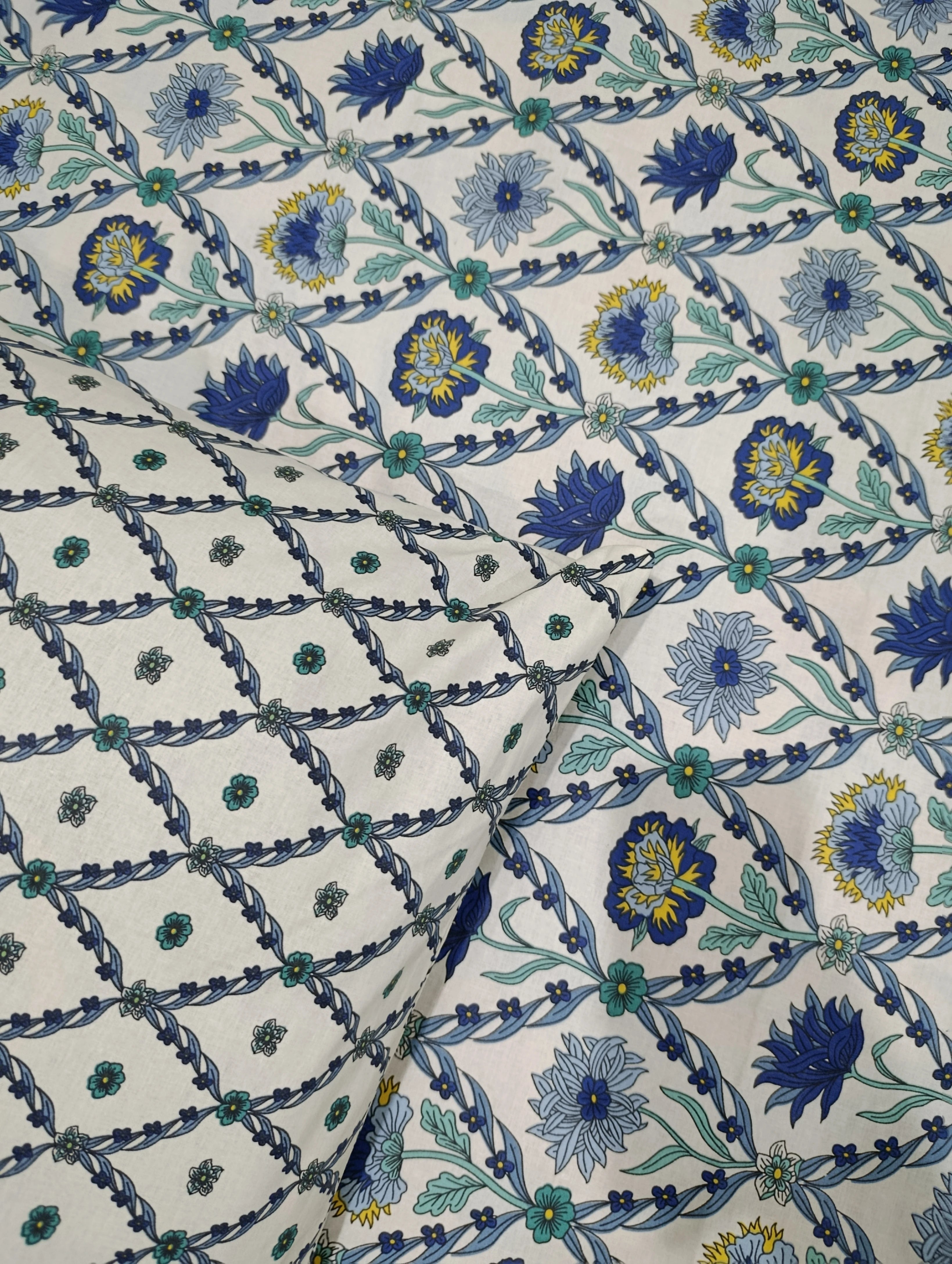 5 Pieces Pure Cotton Bedsheet