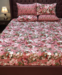 5 Pieces Pure Cotton Bedsheet