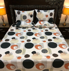 5 Pieces Pure Cotton Bedsheet